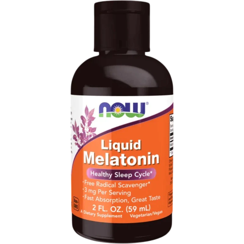 NOW Herbal Now Foods, Melatonina 60 ml