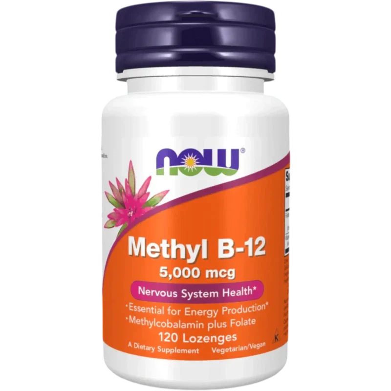 NOW Vitamina Now Foods, Metilo B-12 5,000 mcg (120 pastillas)