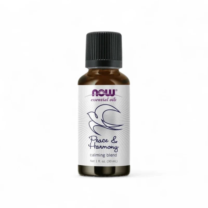 NOW Quemador de Grasa Now Foods, Mezcla Esencial Peace & Harmony (1 fl oz/30 ml)