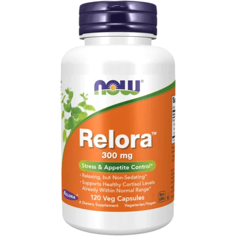 NOW Herbal Now Foods, Relora™ 300 mg (120 cápsulas)