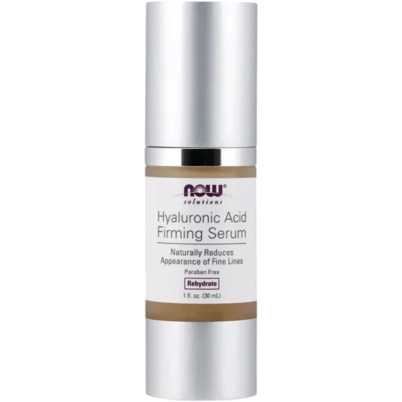 NOW Cuidado Facial Now Foods, Suero Facial Reafirmante de Ácido Hialurónico (1 fl oz/30 ml)