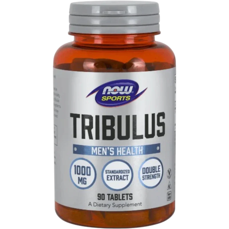 NOW Suplemento Hormonal Now Foods, Tribulus 1,000 mg (90 tabletas)