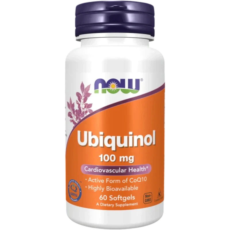 NOW Antioxidante Now Foods, Ubiquinol CoQ10 100 mg (60 softgels)