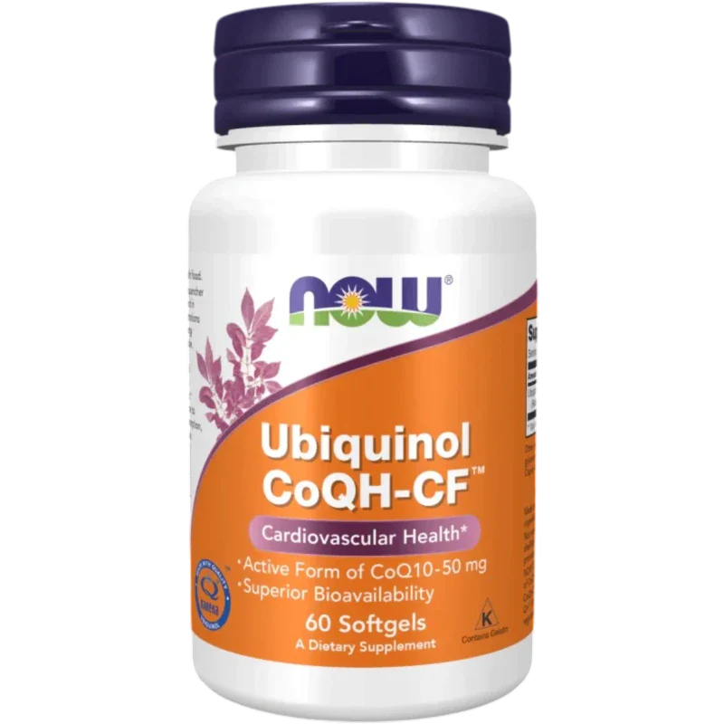 NOW Antioxidante Now Foods, Ubiquinol CoQH-CF™ (60 softgels)