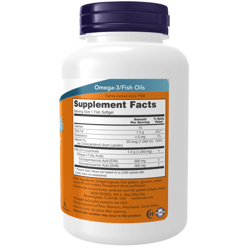 NOW SUPLEMENTOS Now Foods, Ultra Omega 3-D™ (90 softgels)