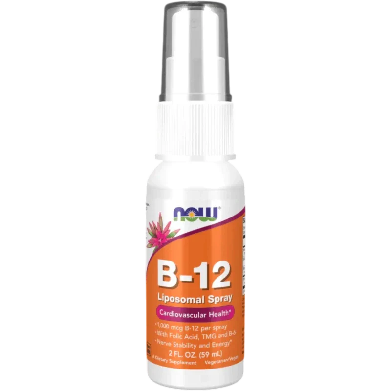NOW Vitamina Now Foods, Vitamina B-12 1,000 mcg (2 fl oz/60 ml)