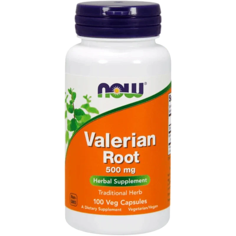 NOW Herbal Now Foods, Raíz de Valeriana 500 mg (100 cápsulas)