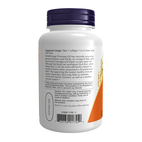 NOW Suplementos , Mujeres Now Foods, Super Primrose Aceite de Onagra 1300 mg (60 softgels)