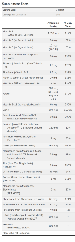 NOW SUPLEMENTOS Now Foods, Daily Vits™ Multivitamínico (100 tabletas)