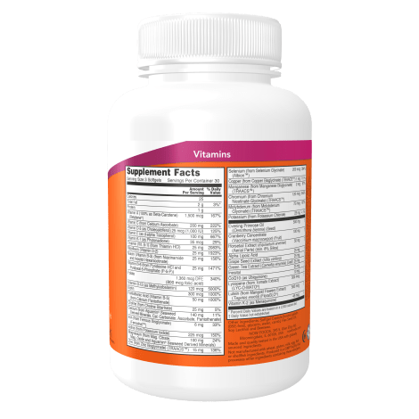NOW SUPLEMENTOS Now Foods, Multivitamínico para Mujeres con CoQ10 Eve™ (90 softgels)