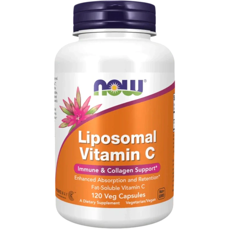 NOW Vitamina Now Foods, Vitamina C Liposomal (120 cápsulas)
