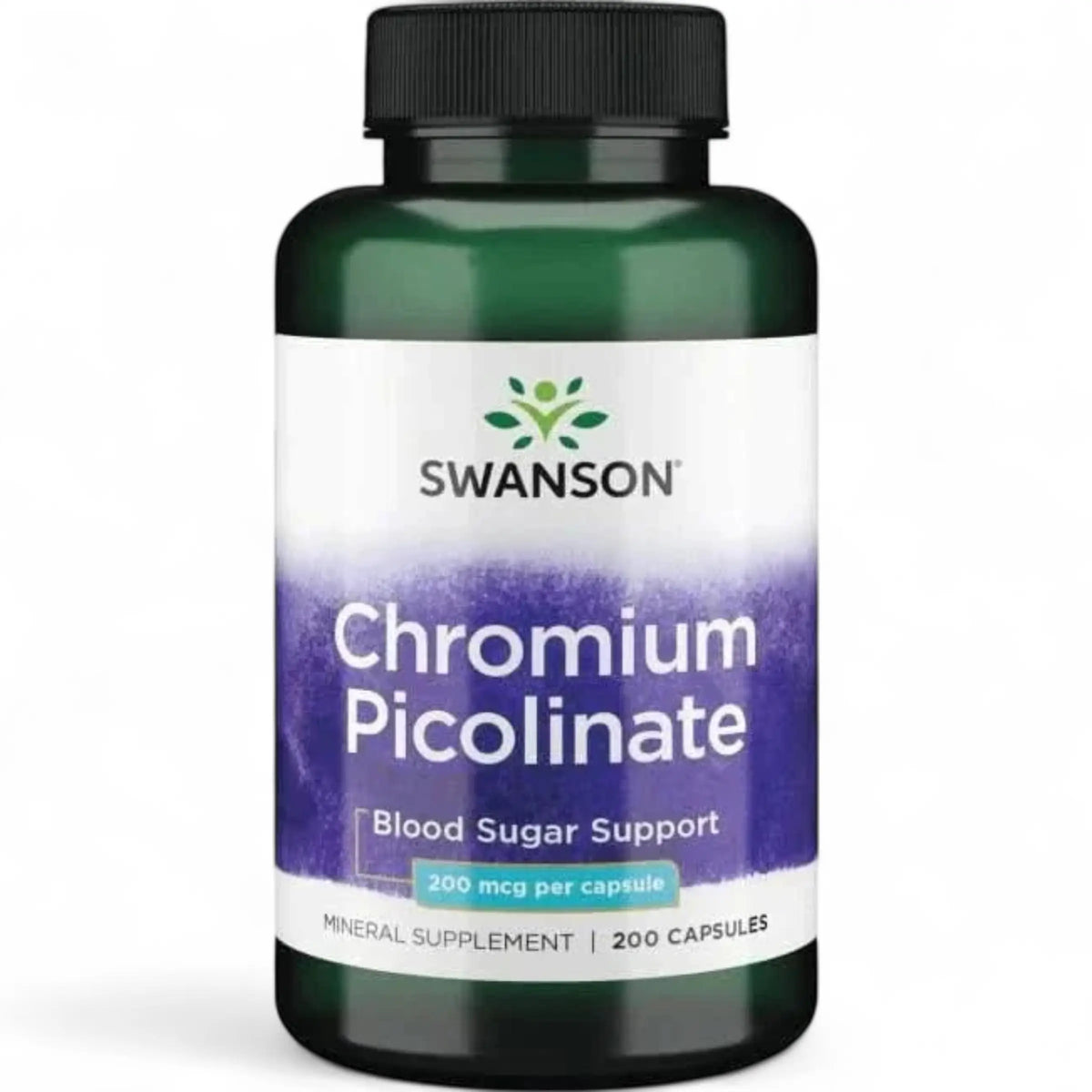 Swanson, Picolinato de Cromo 200 mcg (200 cápsulas)