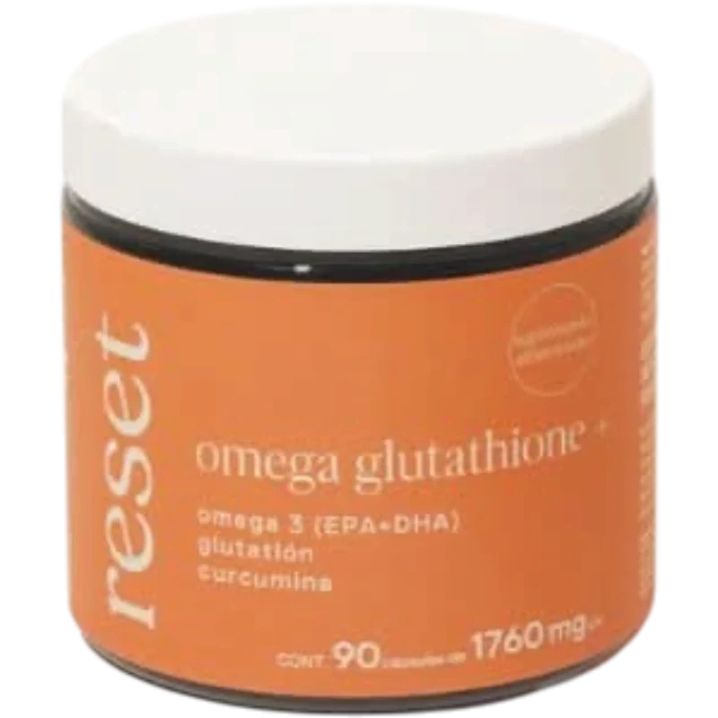 Reset Wellness Antioxidante Reset Wellness, Omega Glutatione+ (90 cápsulas)