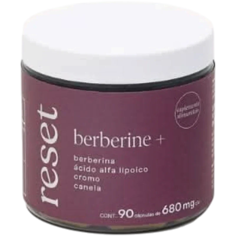 Reset Wellness Herbal Reset Wellness, Berberine+ 635 mg (90 cápsulas)