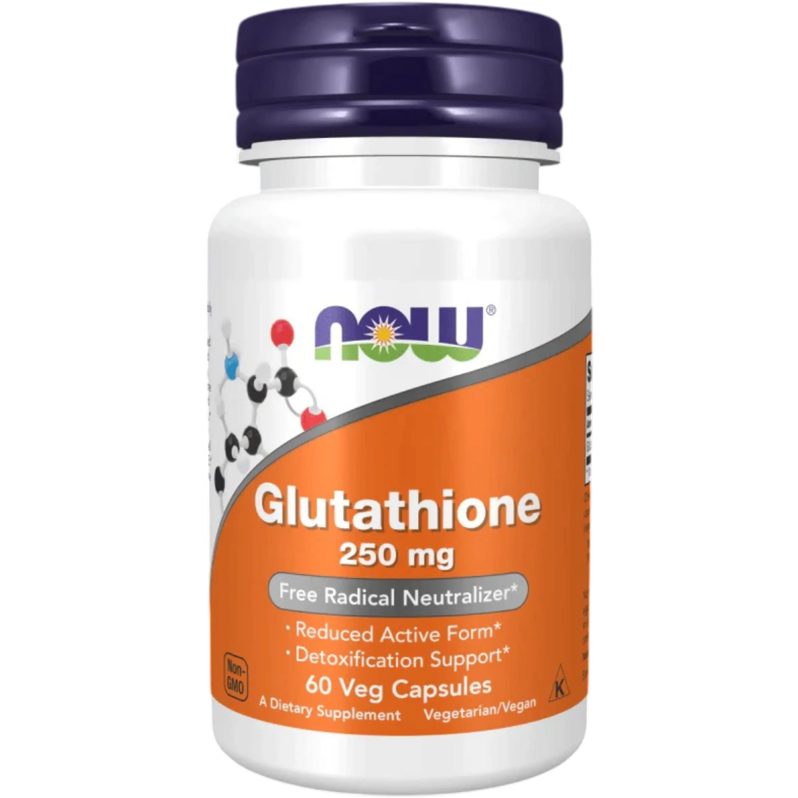 Now Foods, Glutatión 250 mg (60 cápsulas)