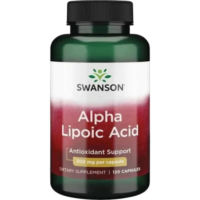 SWANSON Antioxidante Swanson, Ácido Alfa Lipoico 300 mg (120 cápsulas)