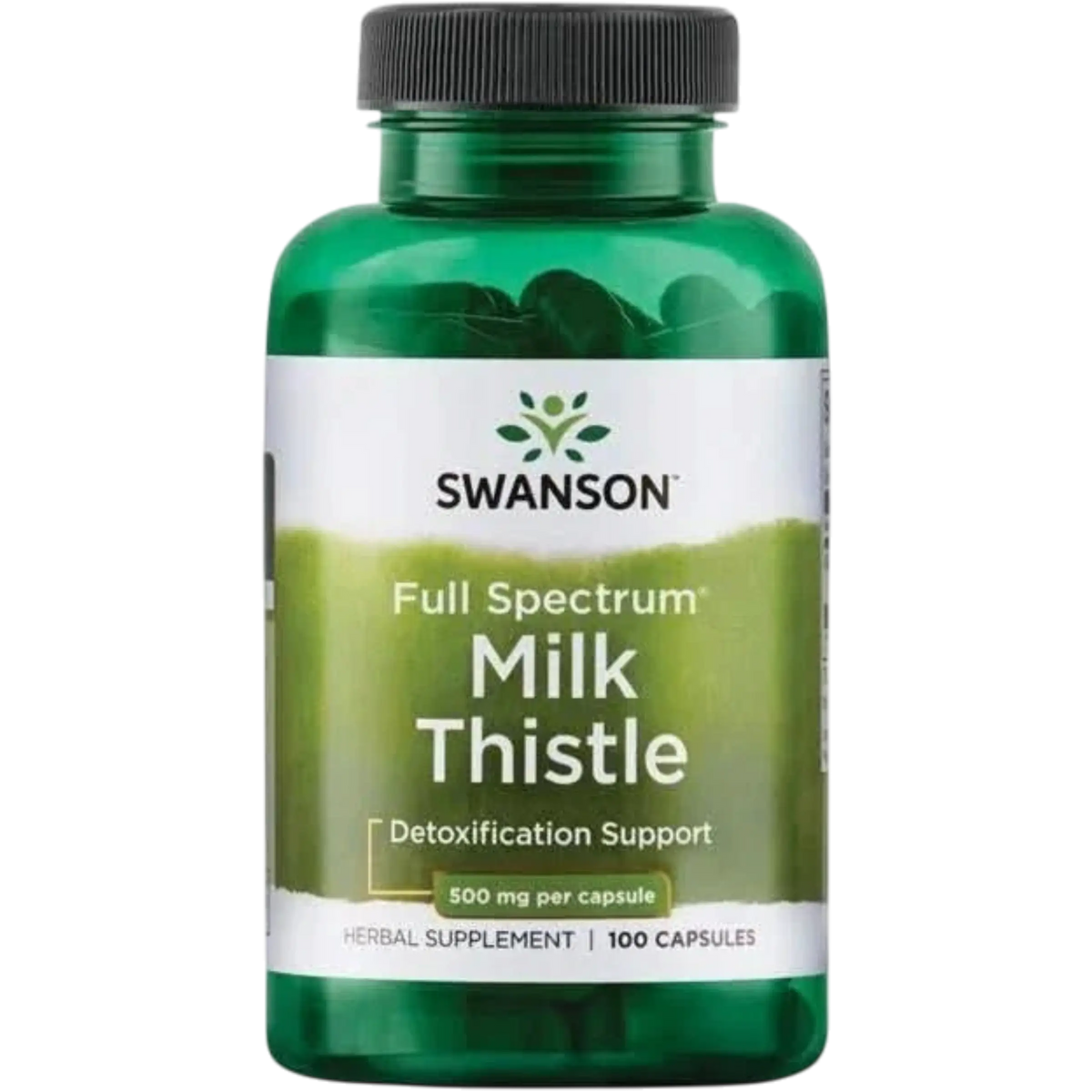 Swanson, Cardo Mariano Espectro Completo 500 mg (100 cápsulas)