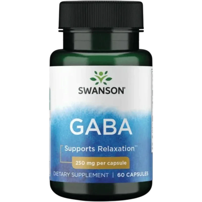 SWANSON Aminoácido Swanson, GABA 250 mg (60 cápsulas)