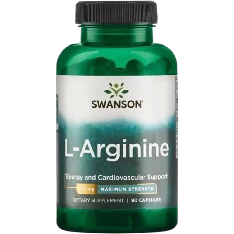 SWANSON Aminoácido Swanson, L-Arginina 850 mg (90 cápsulas)