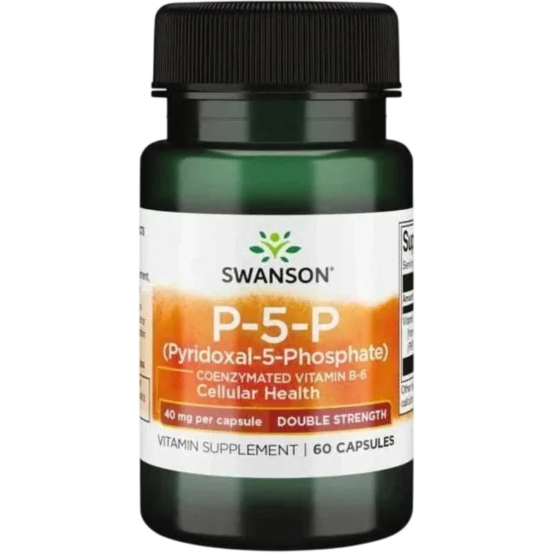 SWANSON Vitamina Swanson, P-5-P 40 mg (60 cápsulas)