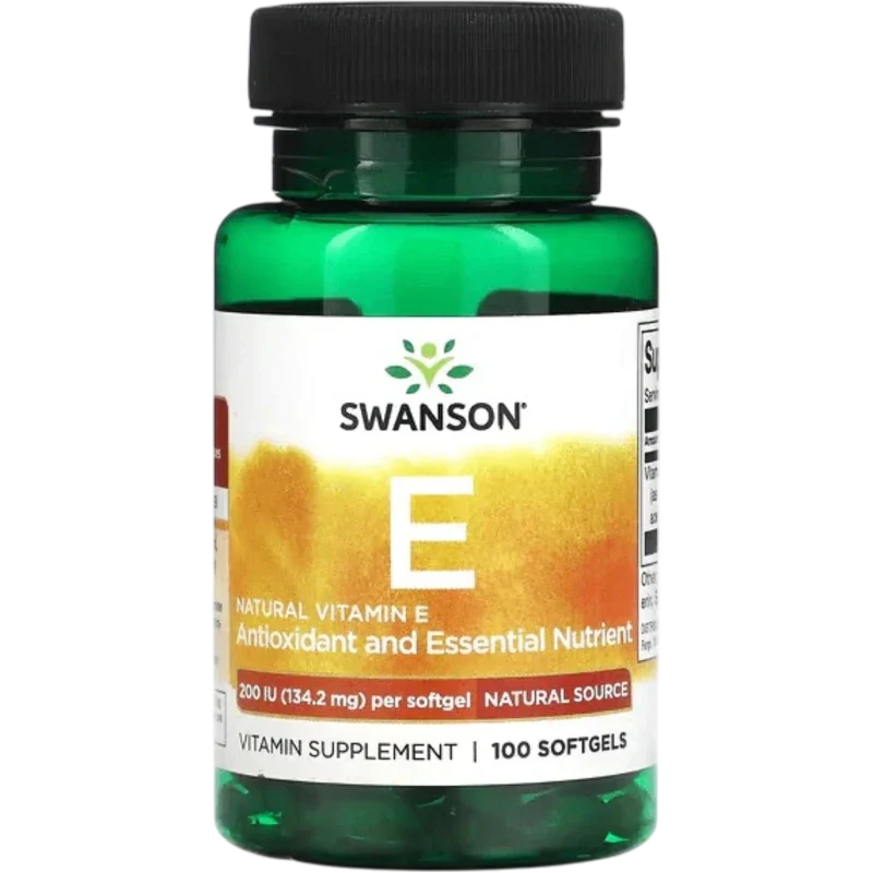 SWANSON Vitamina Swanson, Vitamina E 200 UI (100 softgels)