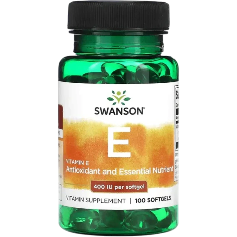 SWANSON Vitamina Swanson, Vitamina E 400 UI (100 softgels)