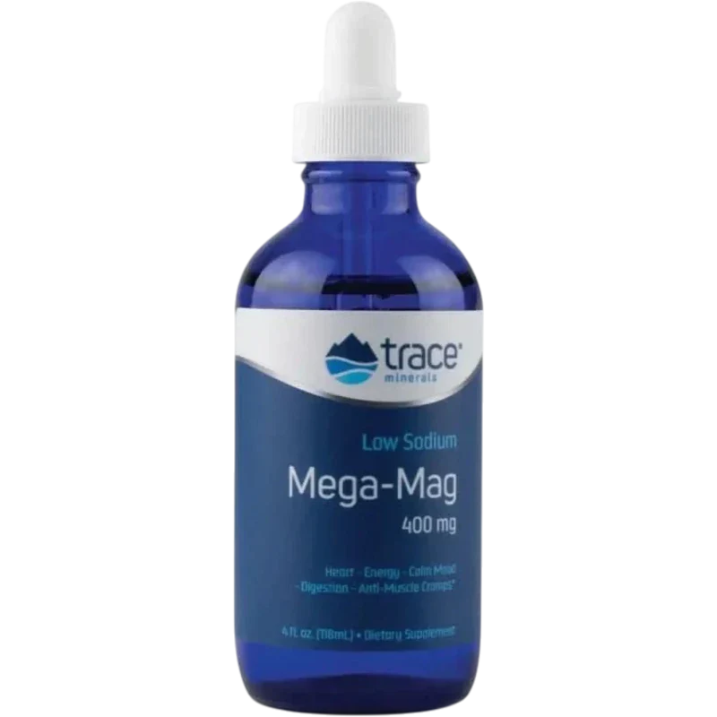 TRACE MINERALS Mineral Trace Minerals, Mega-Mag 400 mg (118 ml)