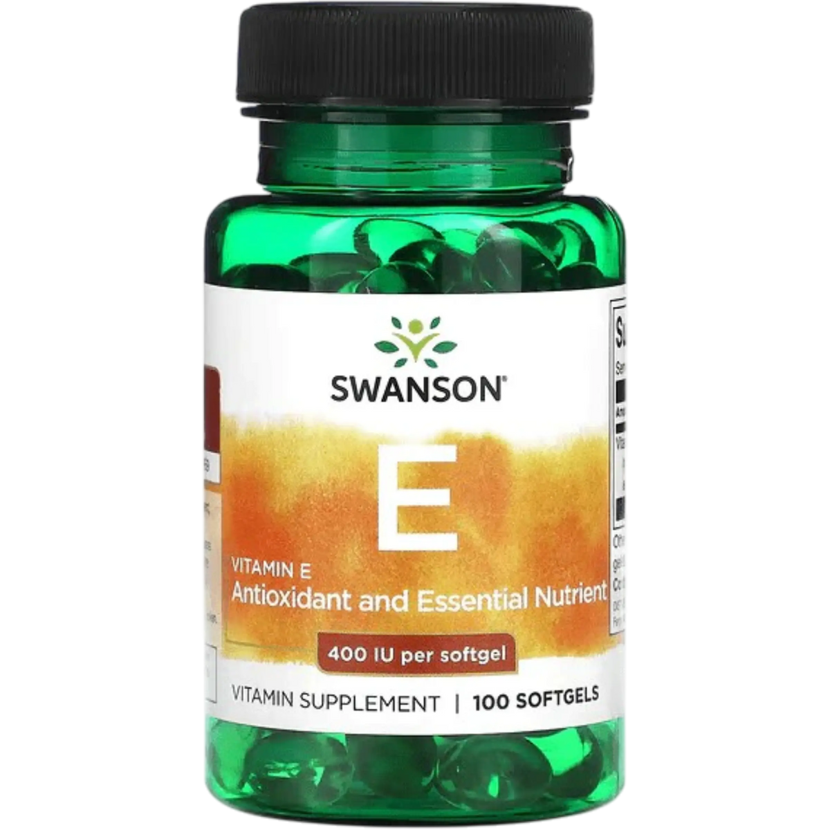 Swanson, Vitamina E 400 UI (100 softgels)