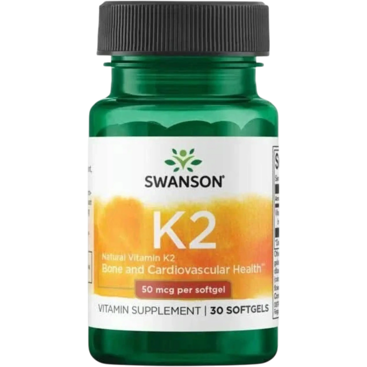 Swanson, Vitamina K-2 Natural 50 mcg (30 softgels)