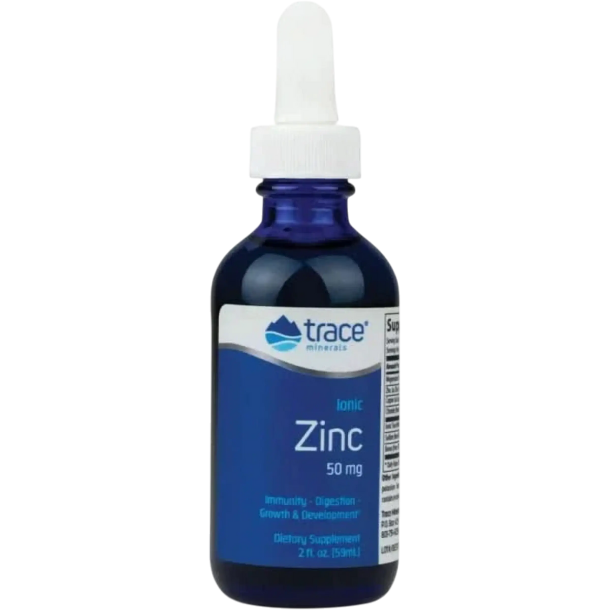 Trace Minerals, Zinc Iónico 50 mg (2 fl oz/59 ml)